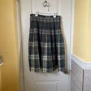 Vintage 1950s Dark Academia Skirt
